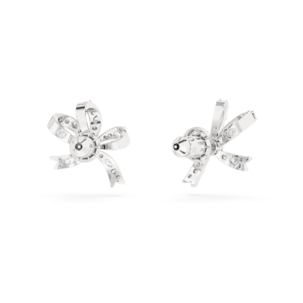 Aros Swarovski Volta Lazo Blanco - Imagen 2