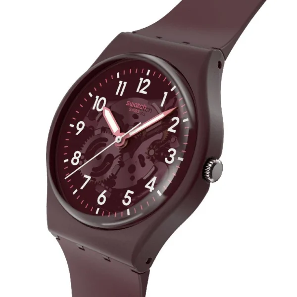 Reloj Swatch Thru the Crown Glass SWSO28R115 - Imagen 3