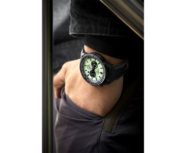 Reloj Citizen Cronografo Eco Drive Aviator CA450521X - Imagen 5