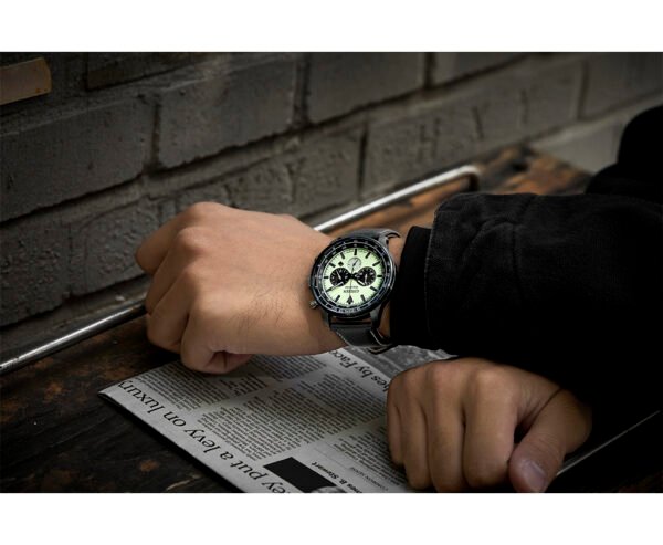 Reloj Citizen Cronografo Eco Drive Aviator CA450521X - Imagen 4