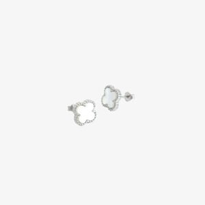 Aros Alhambra Plateado Nacar