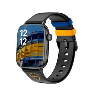 Smartwatch Colmi Oficial Boca C8 MAX Negro + correa extra + fondos exclusivos