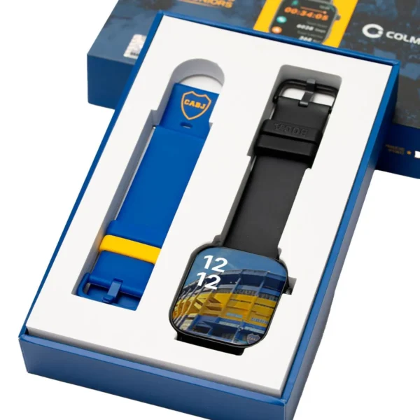 Smartwatch Colmi Oficial Boca C8 MAX Negro + correa extra + fondos exclusivos - Imagen 7