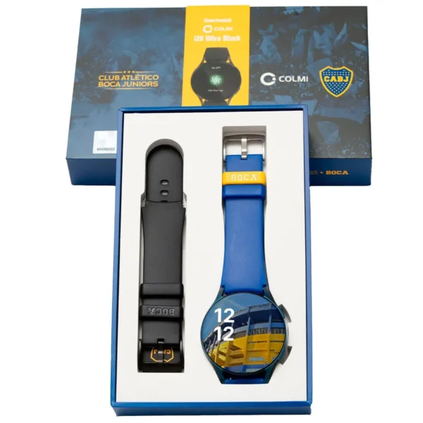 Smartwatch Colmi I28 UItra oficial Boca Negro + Correa Extra + Fondos Exclusivos - Imagen 3