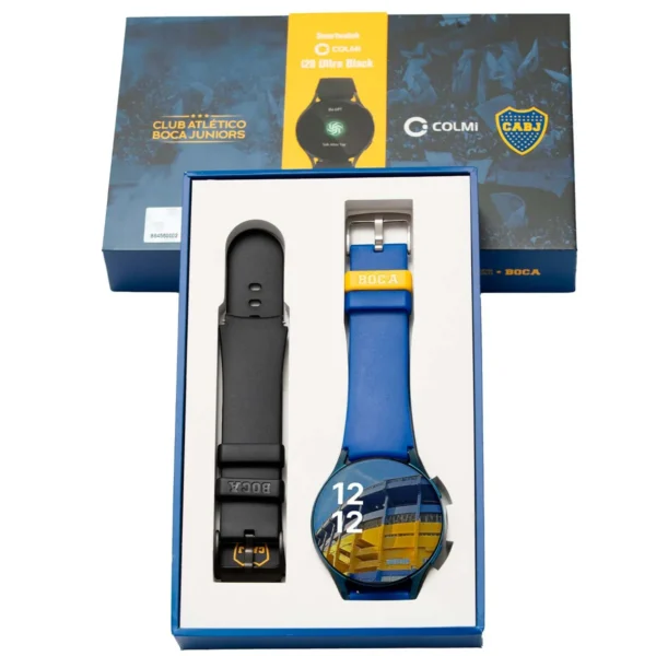 Smartwatch Colmi i28 ultra oficial Boca + correa extra + fondos exclusivos - Imagen 3