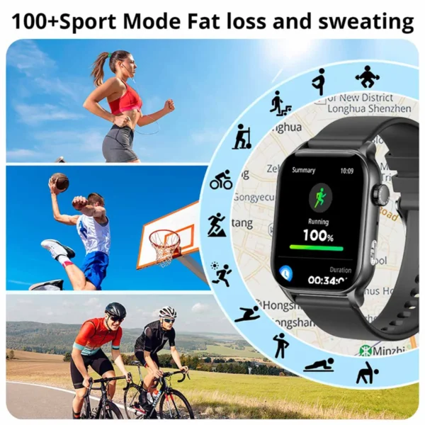 Smartwatch Colmi P78 Black - Imagen 7