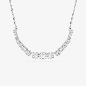 Collar Swarovski Matrix Cristal Blanco