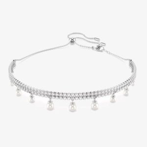 Collar Swarovski x Ariana Grande Perla de Cristal Blanco